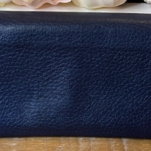 Jimmy Choo Navy Leather Star
Studded Wallet - Picture 3 of 3